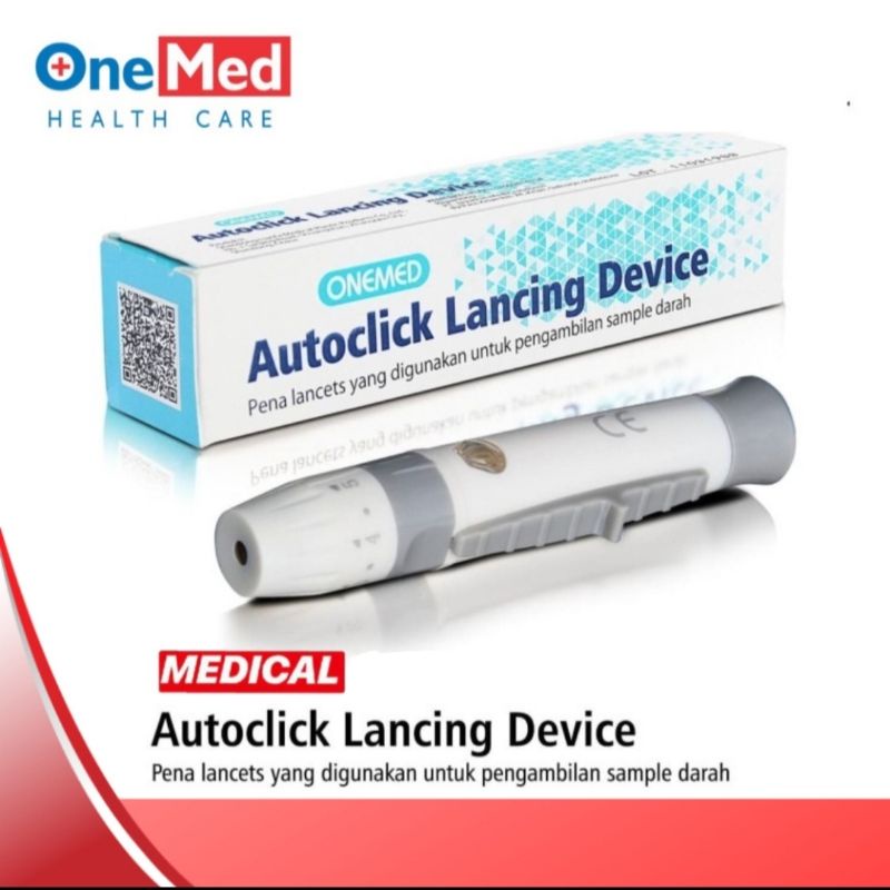 Onemed autoclick Fishing device Pen lancet lancet Cupping Pen Shopee