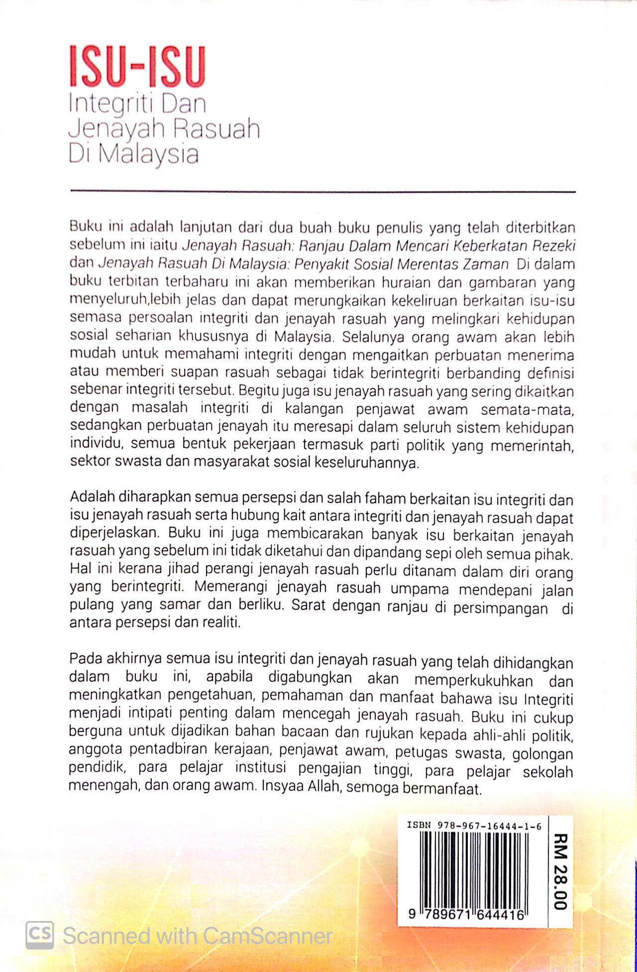 Isu Isu Integriti Dan Jenayah Rasuah Di Malaysia Shopee Malaysia