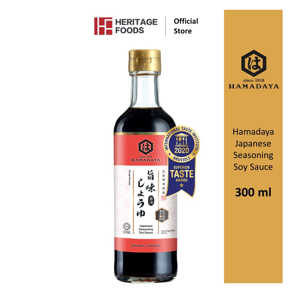 HAMADAYA JAPANESE SEASONING SOY SAUCE 300ML Shopee Malaysia
