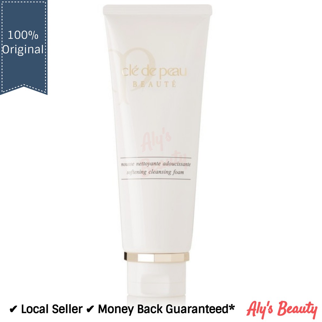 cle de peau softening cleansing foam
