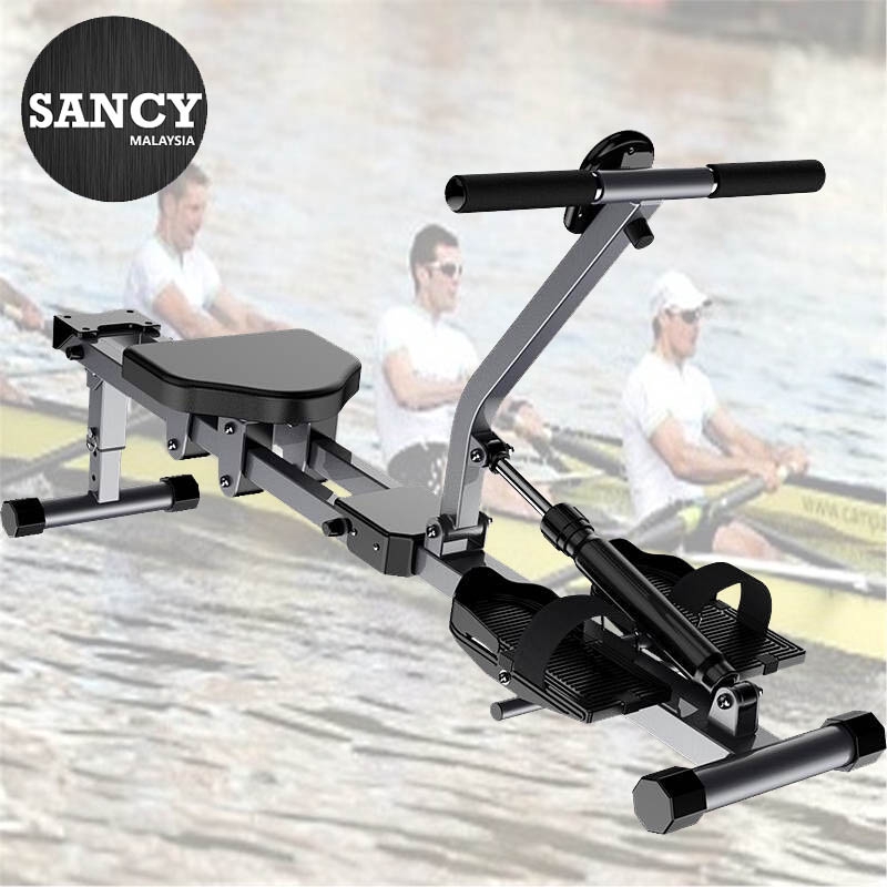 SANCY Adjustable Multi-Purpose Exercise Rowing Resistance Machine Fitness Equipment Full Arm Extensions