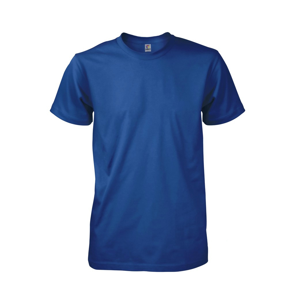 TSHIRT KOSONG LENGAN PENDEK LELAKI COTTON ROUND NECK T SHIRT ROYAL BLUE ...