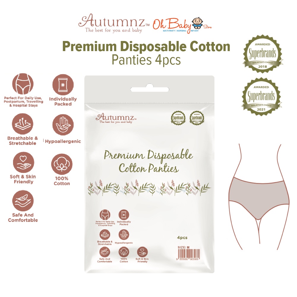 Autumnz Disposable Maternity Panties (4pcs/pack) Shopee Malaysia