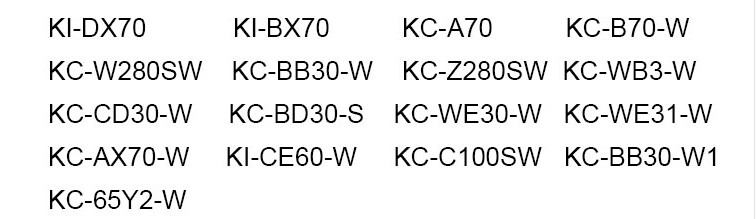 Sharp Air Purifier Filter Kc A50e B Kc A50e W Kc Ki Ax70 Kc Ki Dx70 Kc Ki Bx70 Kc Ax70 Kc Dx70 Air Humidifier Parts Shopee Malaysia