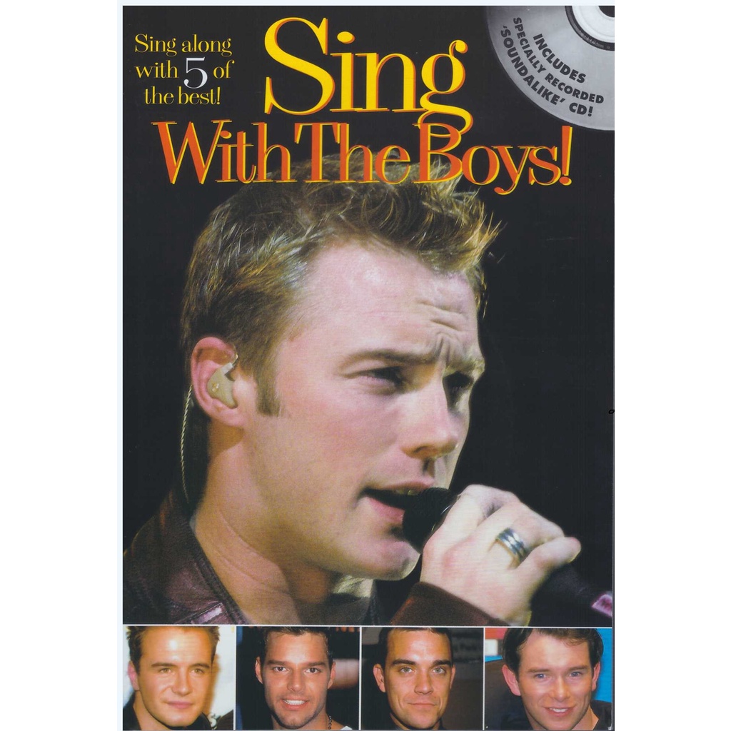 Sing With The Boys! (25Cm X 17CM) / Guitar Book / Guitar Chord Book / Song Book / Voice Book 
