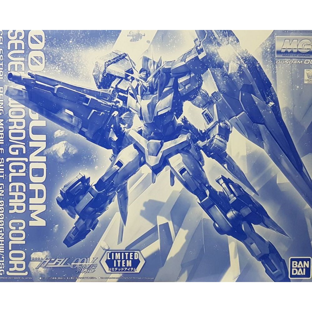 Mg 00 Gundam 7 Sword G Inspection Clear Color Shopee Malaysia