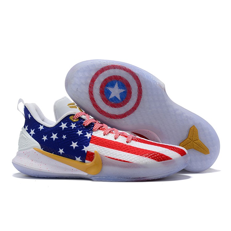 captain america basketball shoes