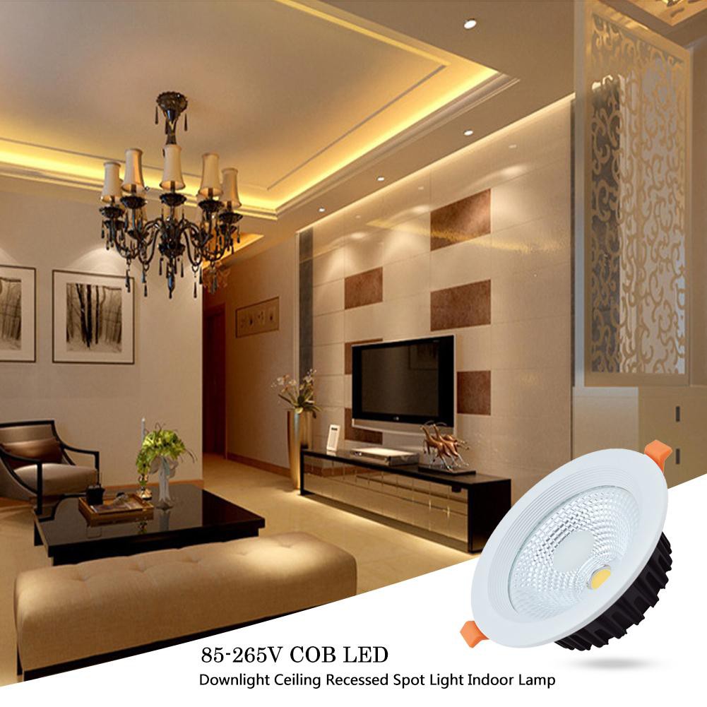 New☜5W 10W 85-265V COB LED Downlight 