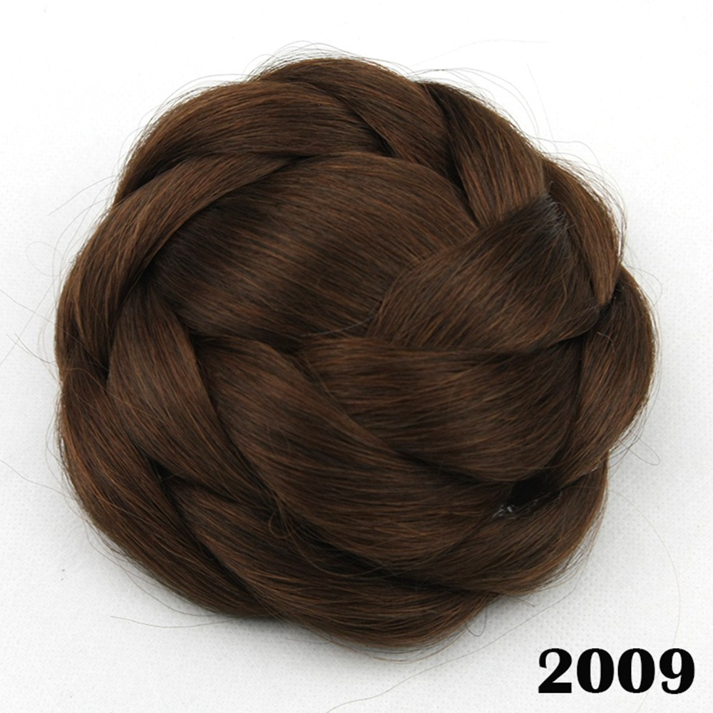 Synthetic Hair Hairpiece Delicate Russia Women Bun Updo Hairstyle
