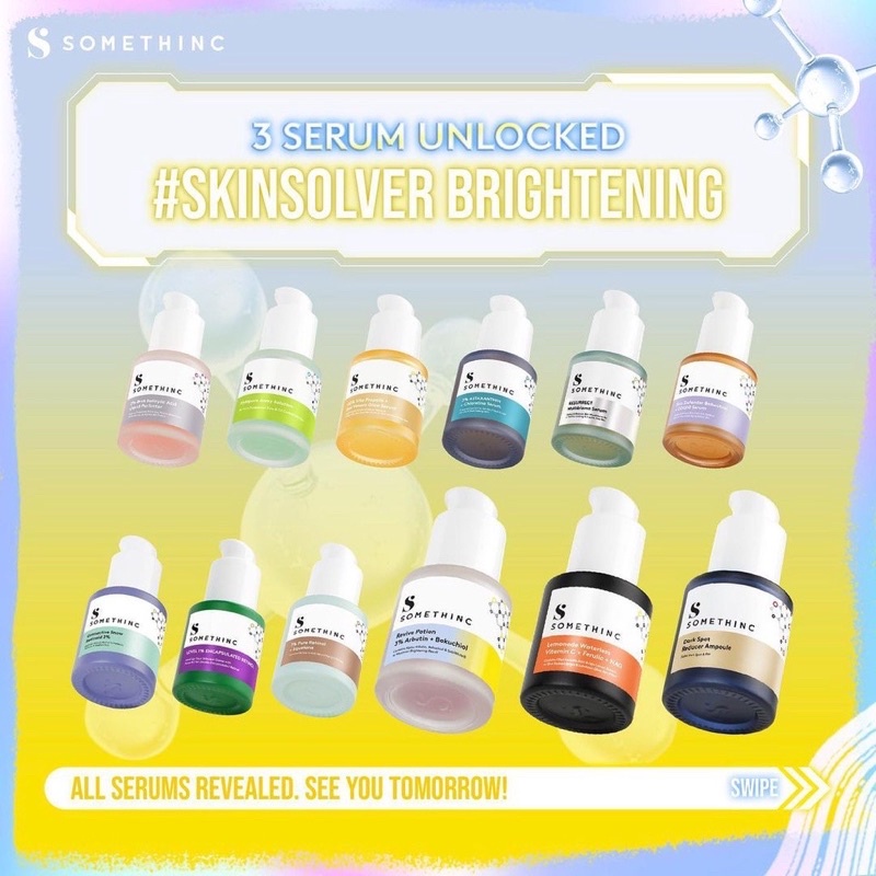 Somethinc NEW SERUM SERIES LEMONADE VITAMIN C DARK Bottle PURE RETINOL