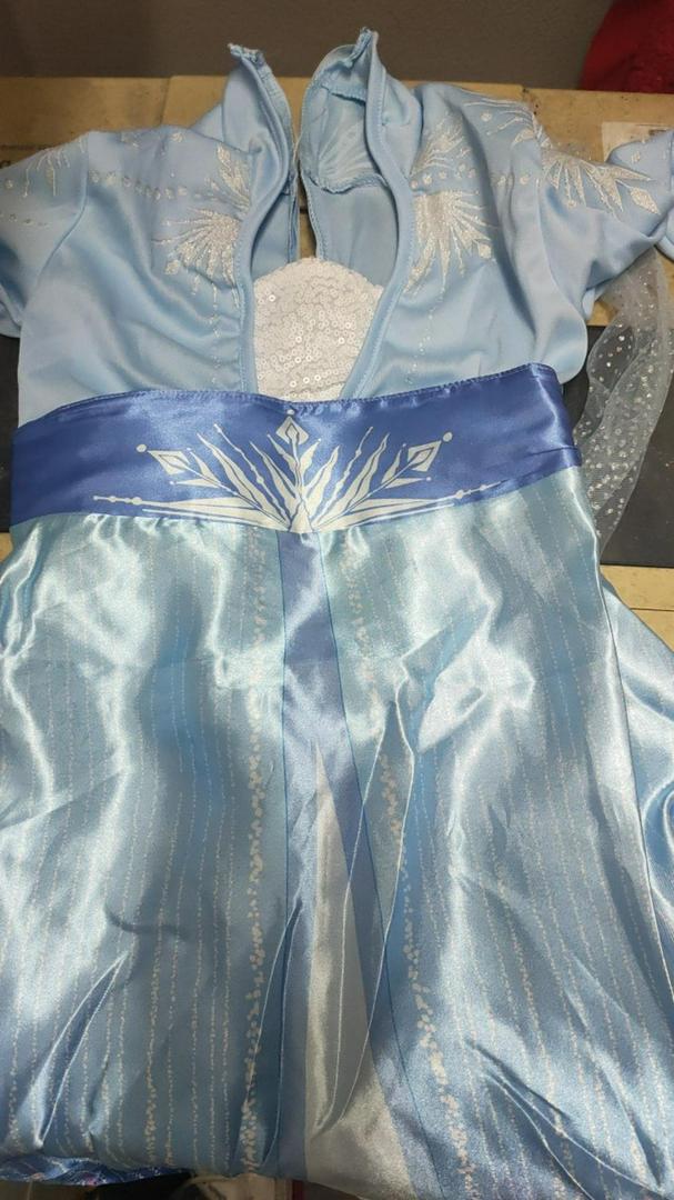 elsa costume tesco