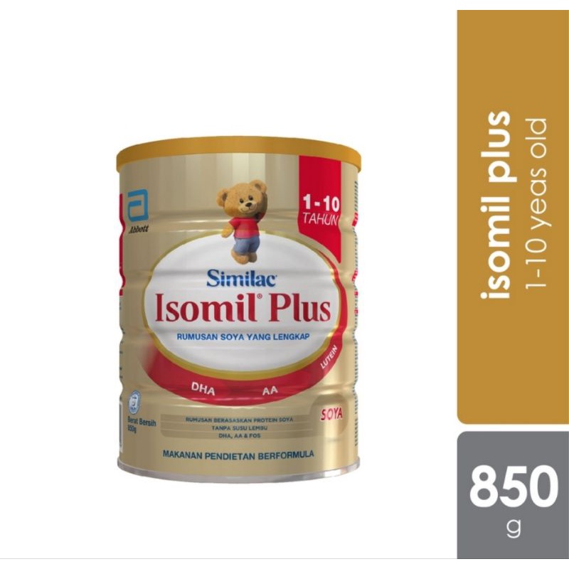 Abbott Isomil Plus SoyBased Formula Milk Powder 110 Years( 850g