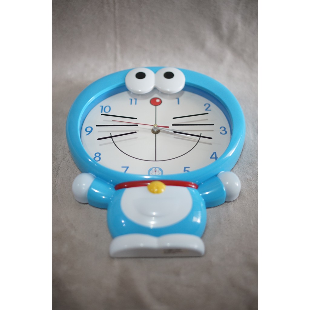 Keropi Character Wall Clock, doraemon And Paint, Unique Thick And Good