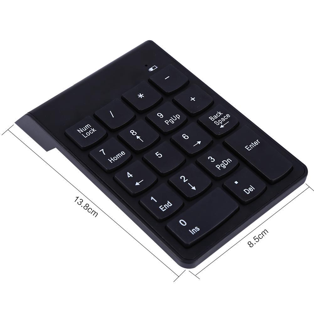 [READY STOCK] USB Numeric Keypad 18 Keys Number Pad for Laptop PC Shopee Malaysia