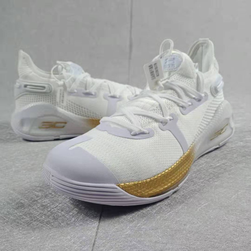 curry 6 white gold