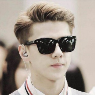 Korean Mens Sunglasses Retro Big Box Box Reflective Shopee Malaysia