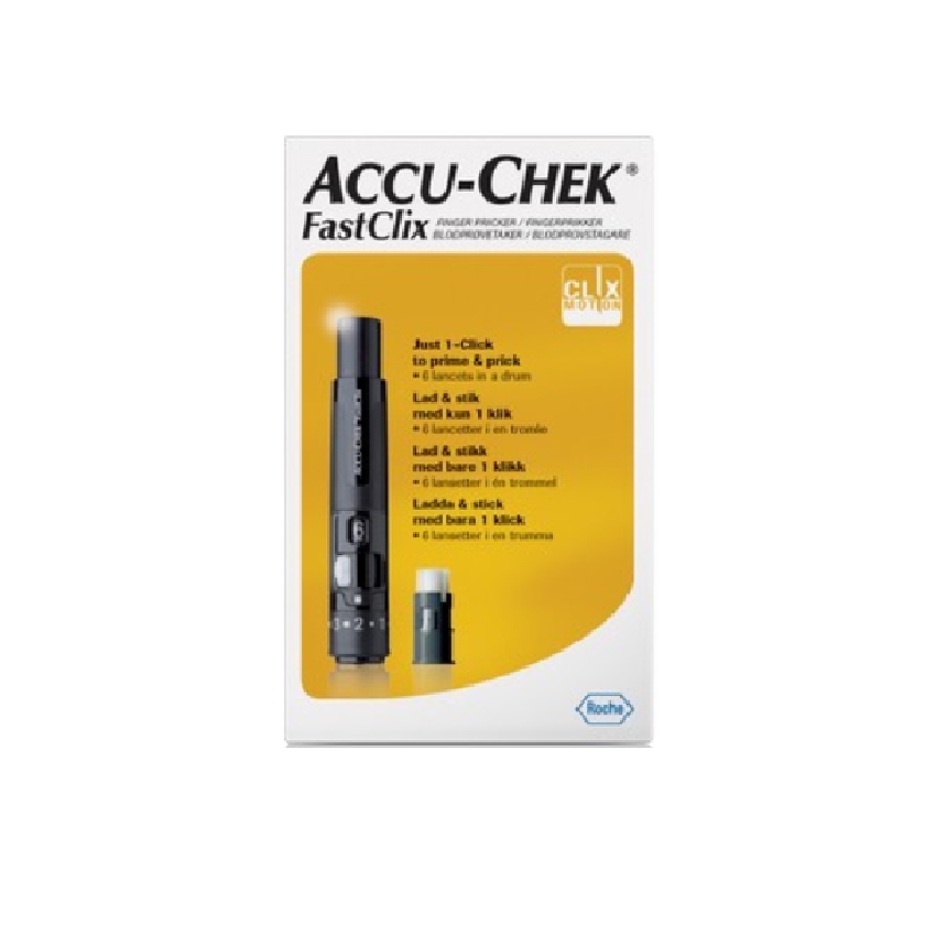 AccuChek FastClix Lancing Device (include 6's lancet) Shopee Malaysia