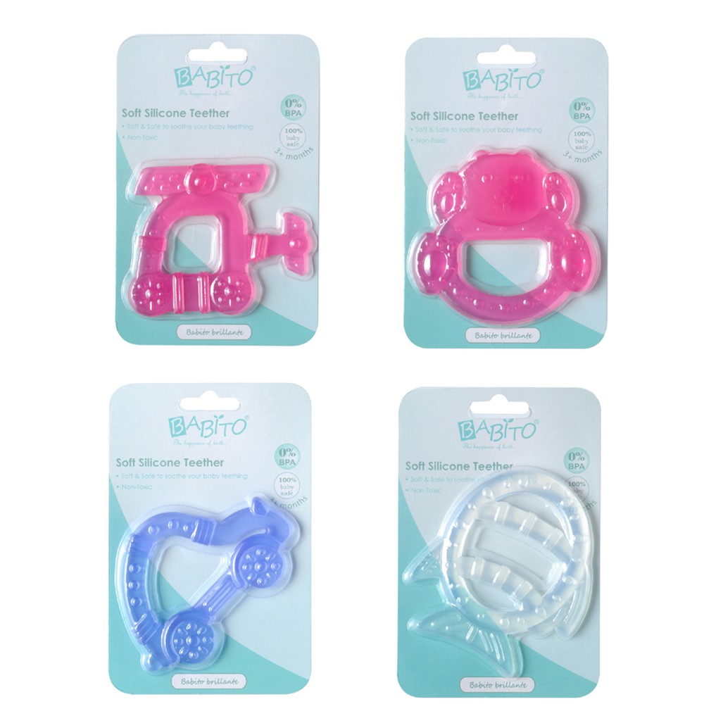 soft silicone teether