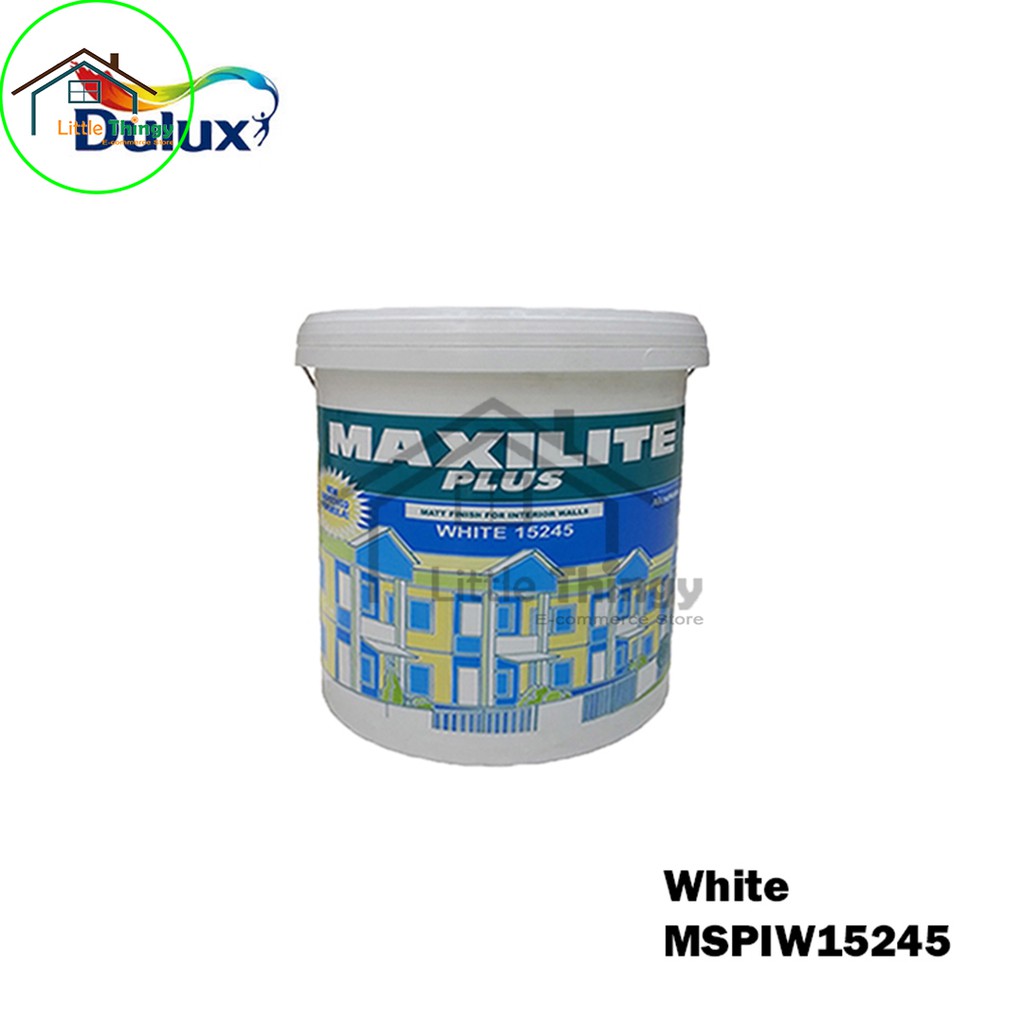 Dulux 18l Maxilite Plus White 15245 Suitable Interior Wall