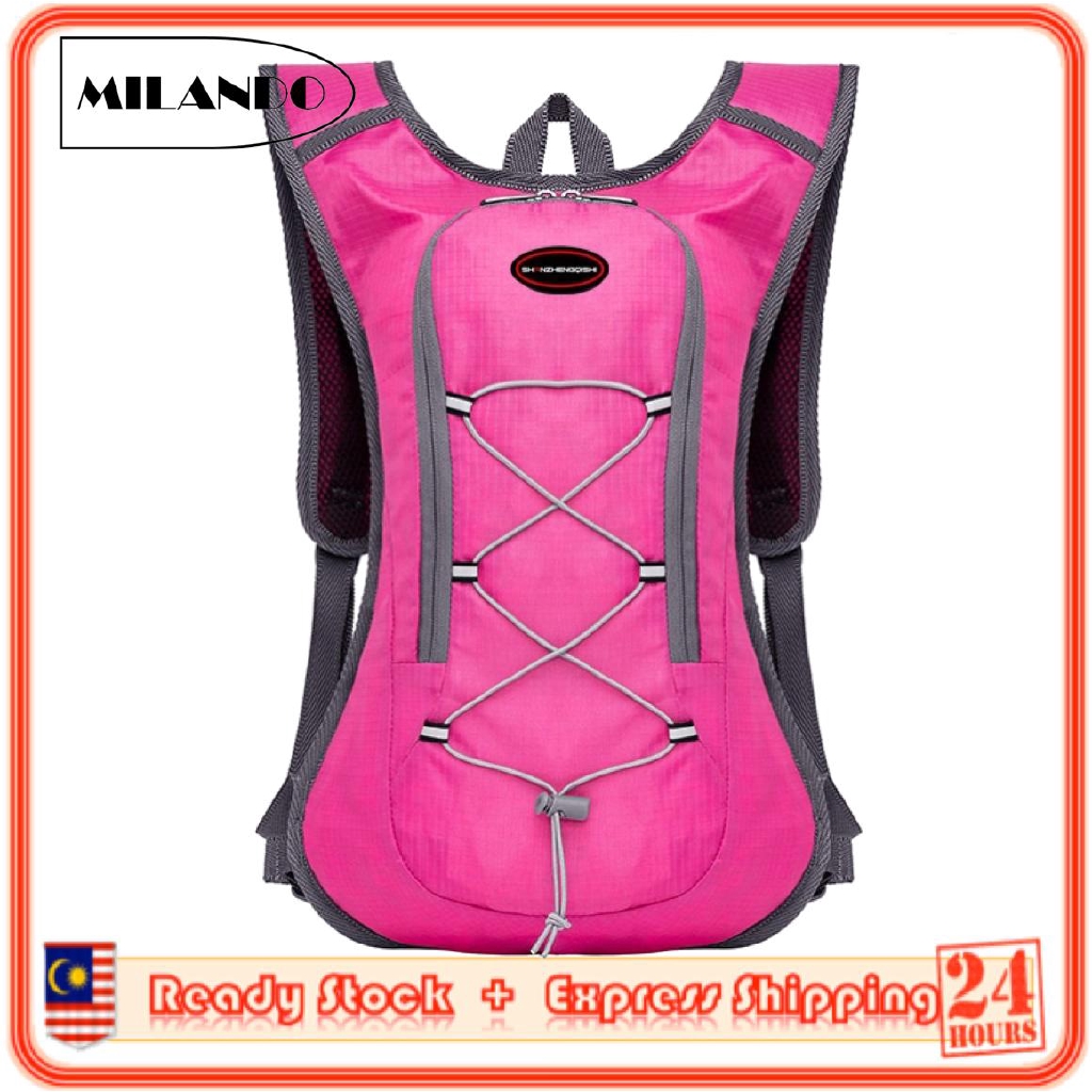 MILANDO Unisex 5L Sport Cycling Mountain Bike Running Backpack Light Weight Bag (Type 1)