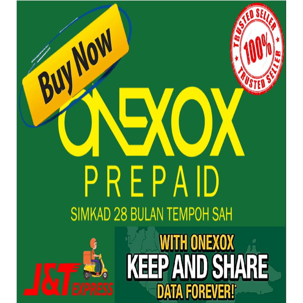 Buy Onexox Prepaid 28 Month Validity With Plan Welcome Deal Prepaid Simcard Onexox New Random Number Seetracker Malaysia