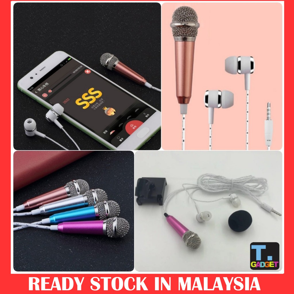 mini mic with earphone