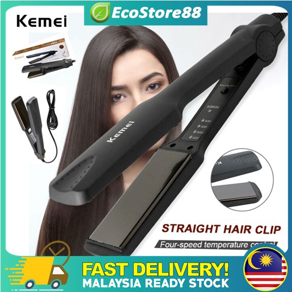 Professional KEMEI KM329 Hair Straightener Hair Styling Tools Ceramic