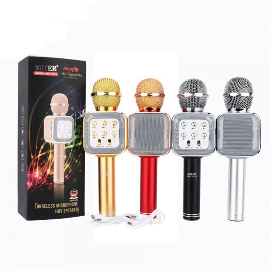 wireless microphone hifi speaker wster