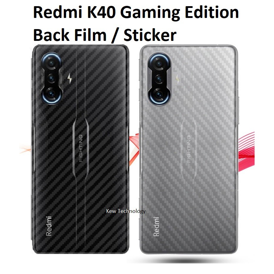 Redmi K40 Gaming Edition Back Film / Sticker