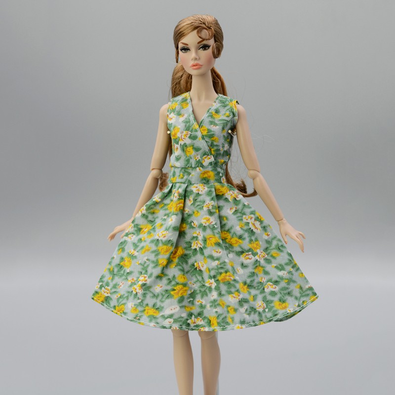 green dress barbie