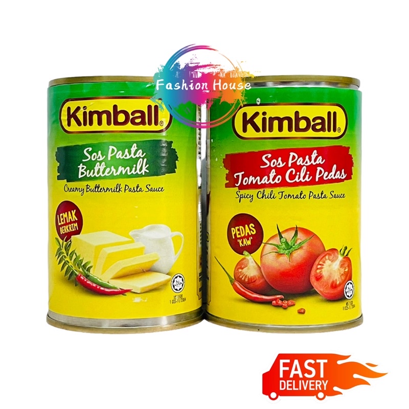 Kimball Sos Pasta Tomato Cili Pedas / Buttermilk (290g / 295g) Shopee