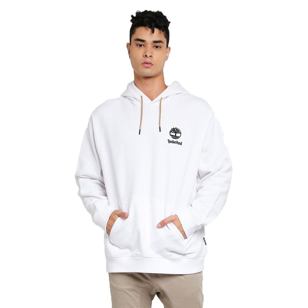 timberland hoodie white