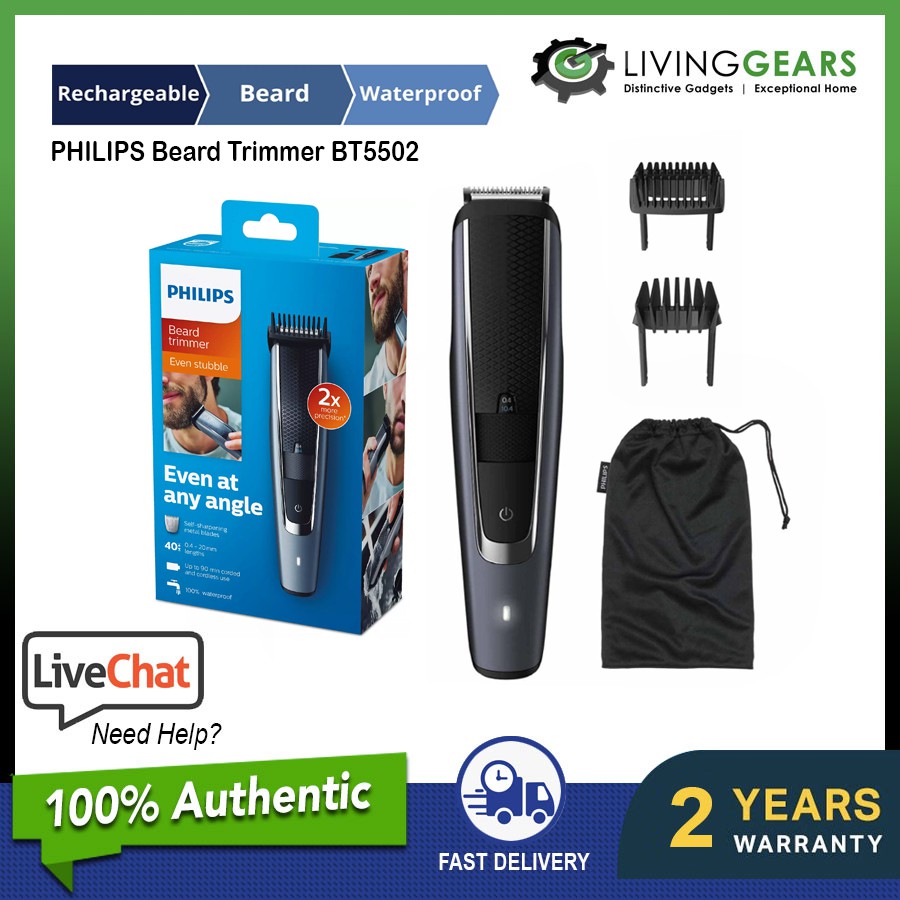 philips trimmer bt5502