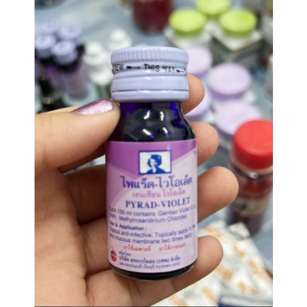 Ubat Ayam Luka Biru Luka Cepat Kering Shopee Malaysia