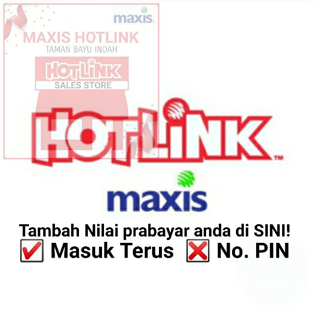 Hotlink Prepaid Top Up Hotlink Prabayar Tambah Nilai Shopee Malaysia