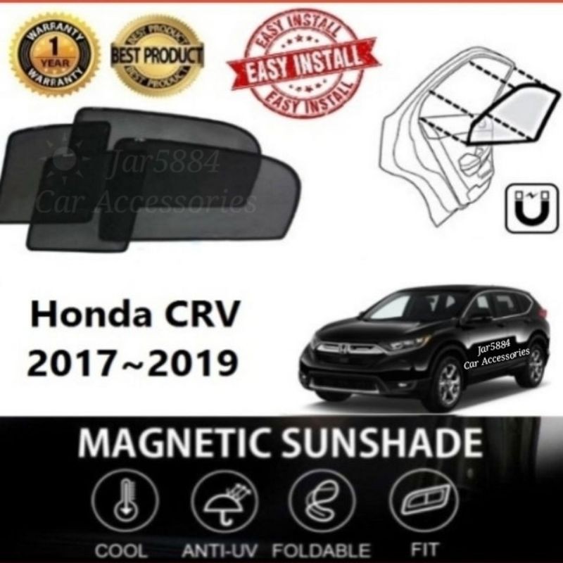 Honda CRV 20172022 Epic Sunshade [6 PCS] Shopee Malaysia