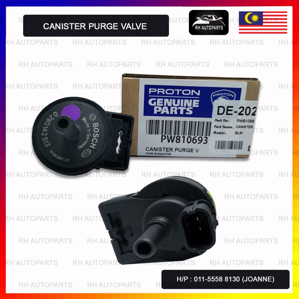 PW810693 CANISTER PURGE VALVE PROTON BLM FLX, GEN2, EXORA, PERSONA VTI
