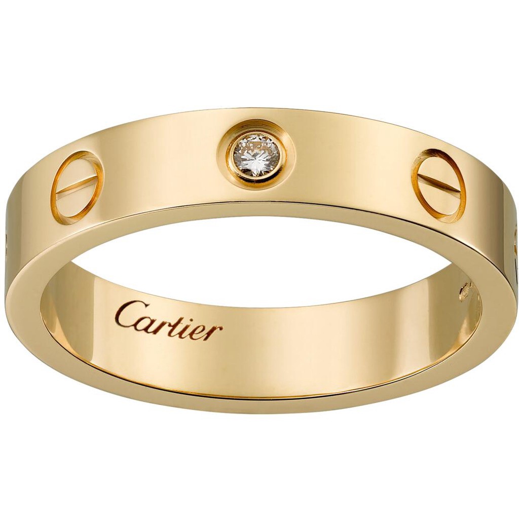 Золотые кольца Cartier