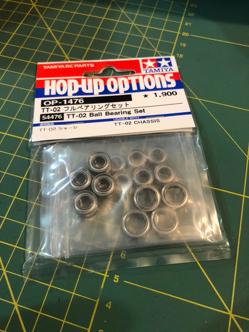 Tamiya TT02 #54476 - 1/10 RC TT-02 Ball Bearing Set TT02 OP.1476 [54476] |  Shopee Malaysia