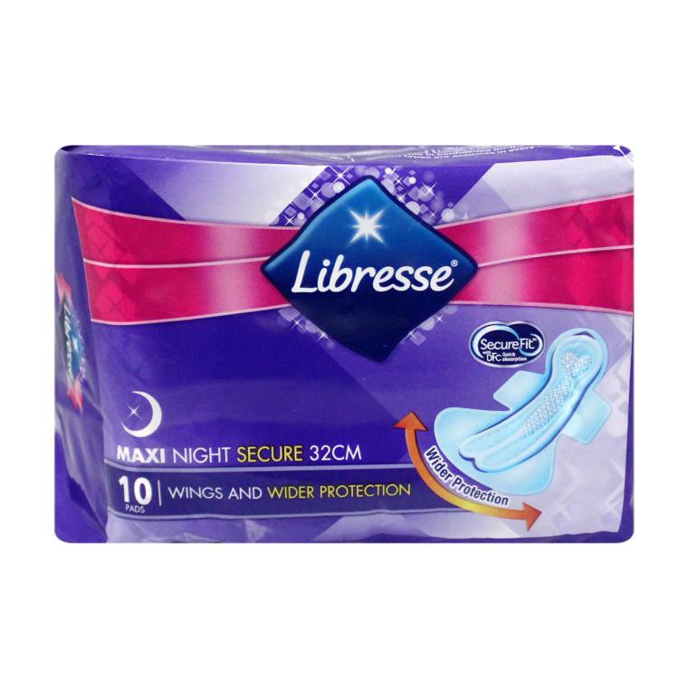 libresse maxi night secure wings