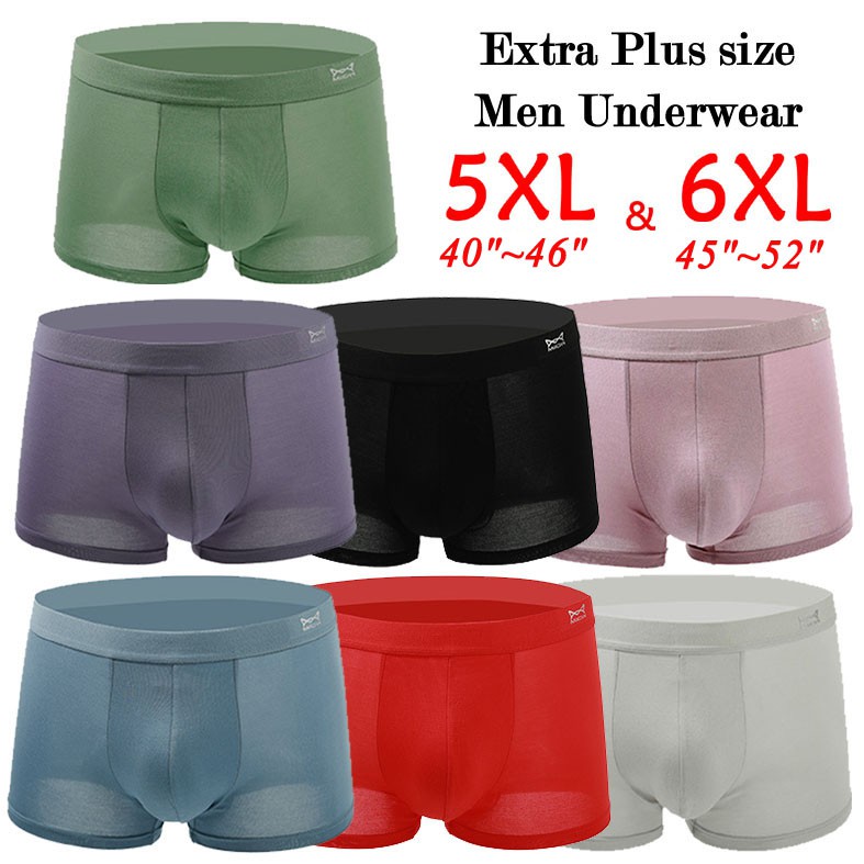 Miiow 5XL 6XL Big Plus size men brief underwear / Miiow seluar dalam ...