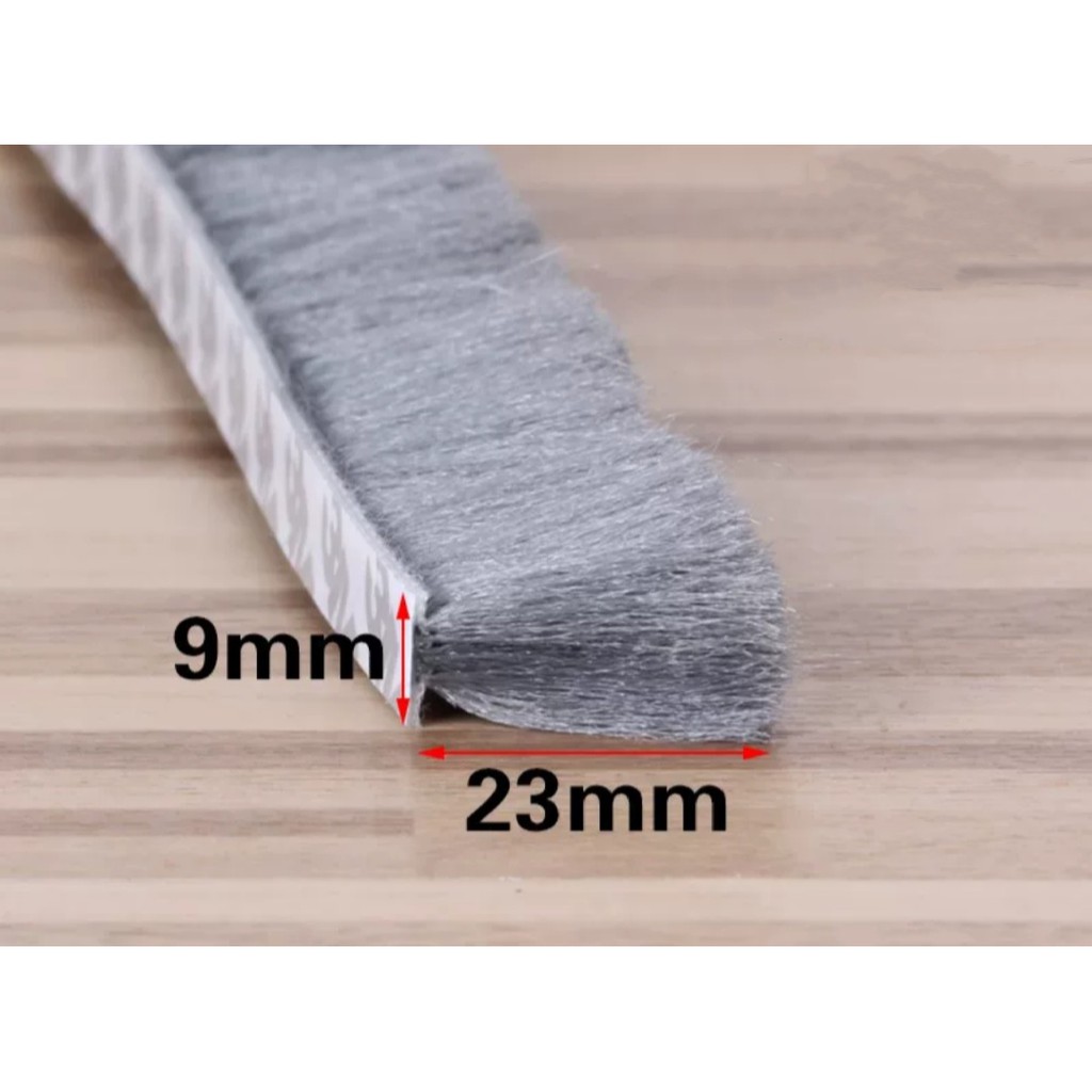 High Quality 3M Self Adhesive Door Brush Strip Window Seal Film Weather