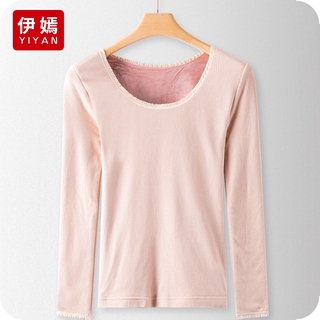 low neck thermal top