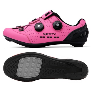 pink bike shoes