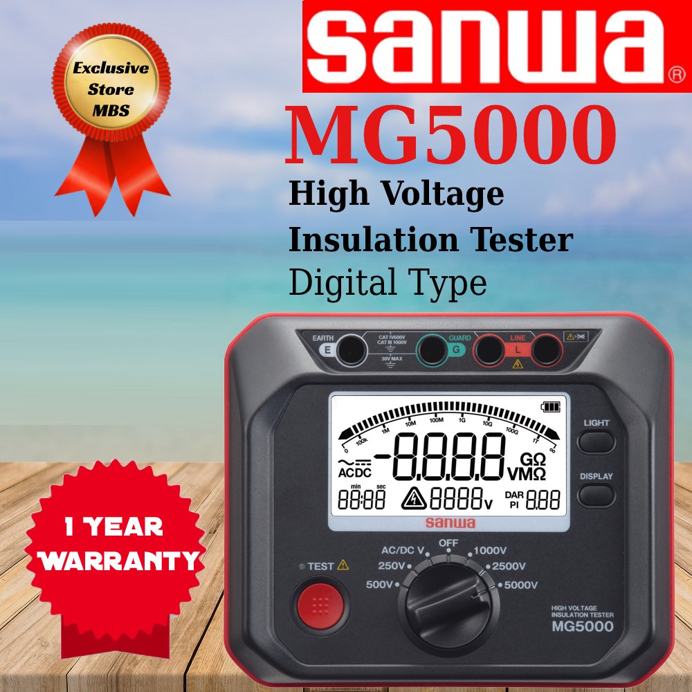 sanwa-5kv-digital-insulation-tester-high-voltage-insulation
