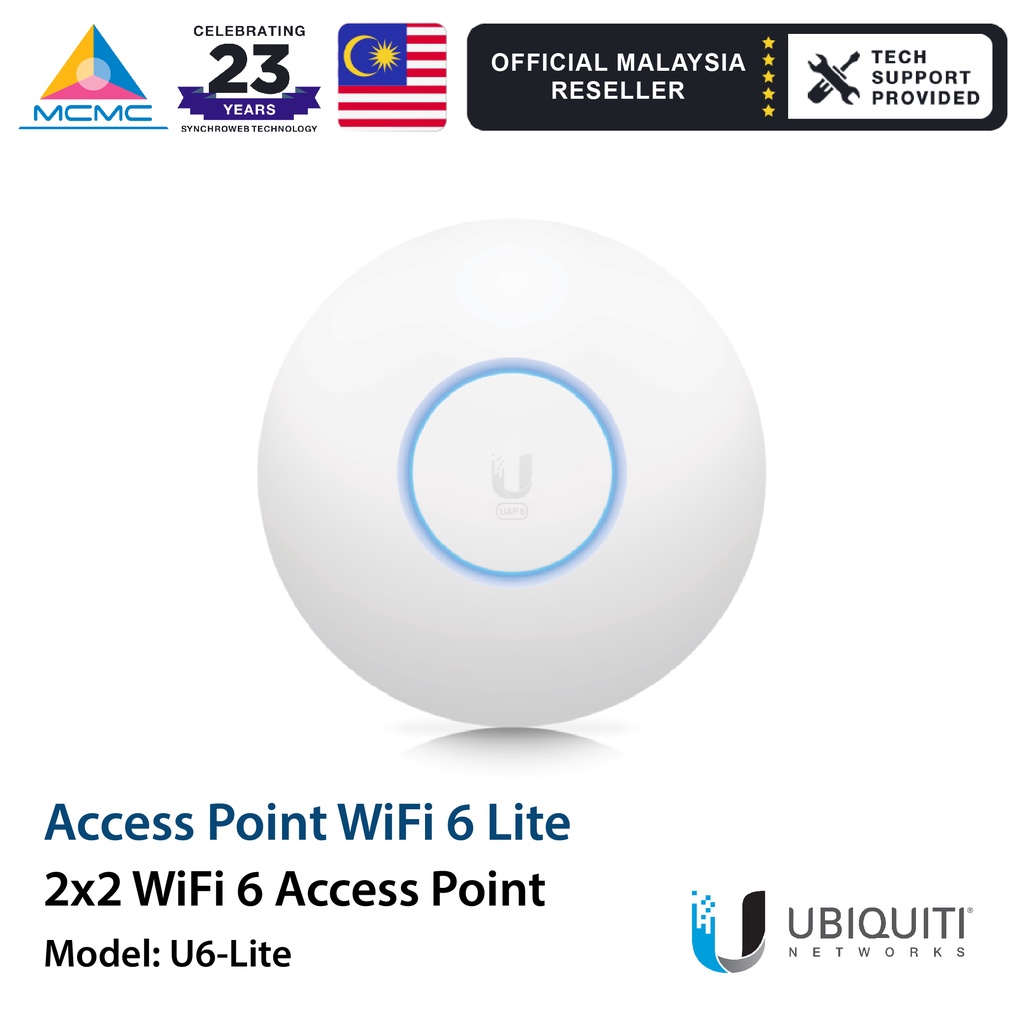 UBNT UBIQUITI NETWORK U6LITE ACCESS POINT Shopee Malaysia