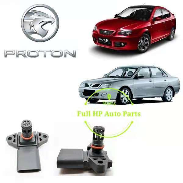 Original Proton Gen 2 Fl Waja Campro Satria Neo Persona Map Sensor 4 Pin Pw811648 Iafm Engine 8751