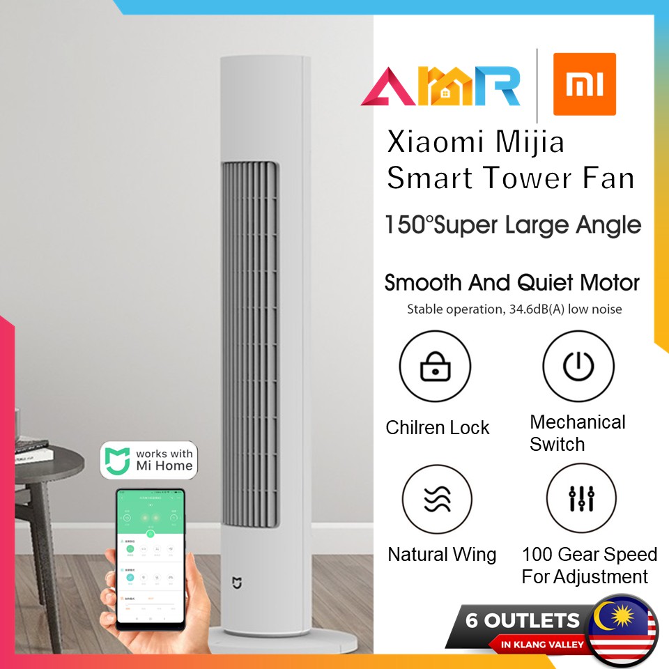 Xiaomi tower fan режимы