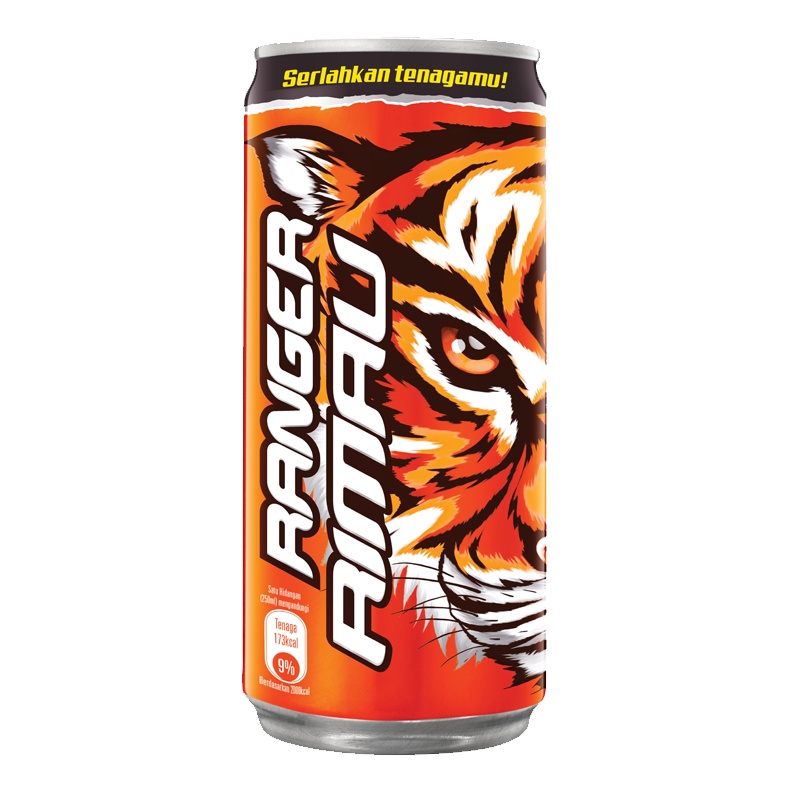 F&N Ranger Rimau Energy Drink 240ml New Packaging | Shopee Malaysia