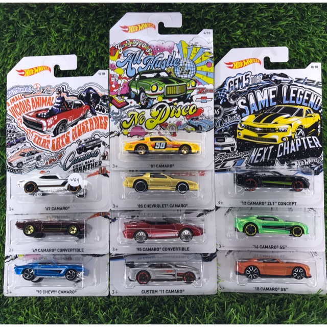 hot wheels camaro set